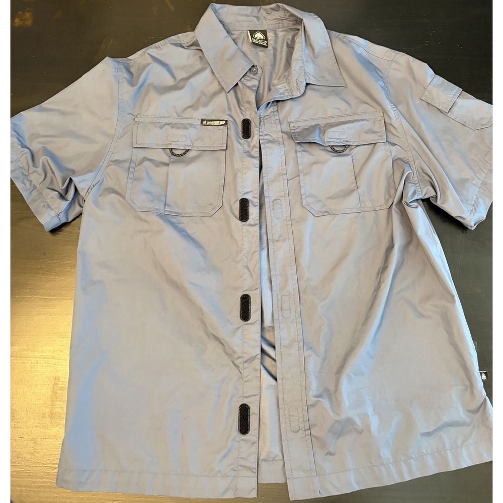 Vintage Nike ACG Gray  Men's Shirt Pocket Size M